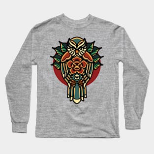 rose owl Long Sleeve T-Shirt